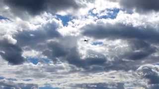 Planes coming in for landing at Hanscom AFB [upl. by Rennob]