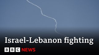 Hezbollah fires missile at Tel Aviv  BBC News [upl. by Pang]