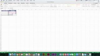 Rechnen mit MS Excel for Mac 2016 [upl. by Schafer253]