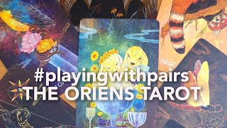 playingwithpairs THE ORIENS TAROT 💥🐈🦧🐆 [upl. by Jarnagin740]