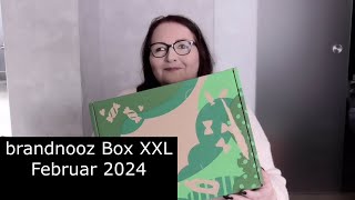 brandnooz Box XXL Februar 2024 [upl. by Furlani]