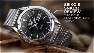 This Is The Best Entry Level Watch  Are Cheap Watches Worth It  The Seiko 5 SNKL23 Review [upl. by Michella224]