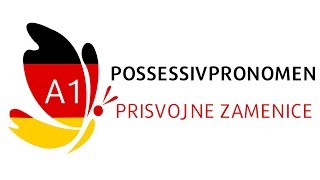 Lak nemački A1  2 lekcija 4 deo  Prisvojne zamenice Possessivpronomen [upl. by Aerdnaxela]