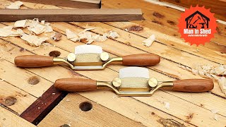 Spokeshave Set up and Sharpineng Tips Tools Tips2 [upl. by Friede]