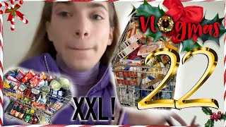 XXL Weihnachts Essen Shopping Spree I Vlogmas 22 I Fabilune [upl. by Katlin451]