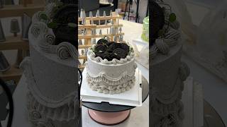 Oreo biscuit retro cake style I am a cake decorator Cake Cake Oreo cake making processing [upl. by Onailerua]