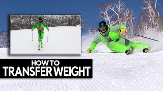 CARVING  how to transfer weight [upl. by Koller]