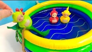 Popular WEEBLES TOYS Pool House Playsets Collection Videos [upl. by Adnamma495]