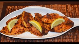 Spicy Baked Tilapia  Easy Baked Tilapia  Fish Recipe  Oven Baked Tilapia [upl. by Marcus]