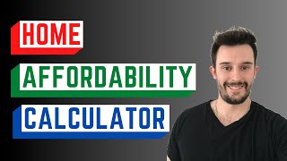 HOME AFFORDABILITY CALCULATOR How much house can you afford [upl. by Ocirne]