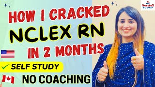 Finally Canada amp USA RN  How I passed NCLEX Exam in just 2 months  No Coaching  Self Study Tips [upl. by Marven421]