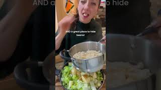 Creamy Vegan Leek amp Potato Soup  Oil free amp with hidden beans veganweightloss [upl. by Yrehcaz]