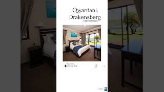 Qwantani Drakensberg📍🏞️To book this amazing accommodation contact us now mountains [upl. by Sandon891]