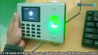 How To Add New User In Biometric Time Attendance Machine । ZKTeco K40 [upl. by Hildegarde]