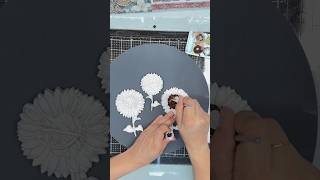 Moulds coloring part 1 🌻 stampplay stamperia scrapbooking [upl. by Ayiak]