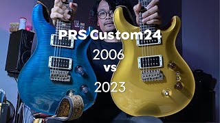 PRS Custom24 2006 VS PRS Custom24 2023 [upl. by Krauss]