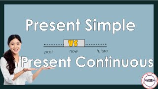 Present Simple vs Present Continuous  English Language [upl. by Clawson777]