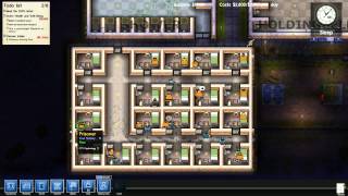 Prison Architect v1 Part 3 Medics and micromanagement [upl. by Biancha]