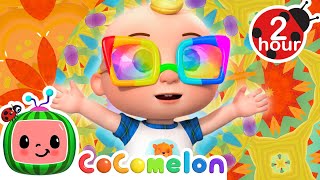 JJs Color Kaleidescope 🌈  More Nursery Rhymes and Kids Songs  Learning  ABCs 123s  CoComelon [upl. by Leahcam390]