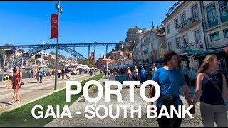 4K PORTO CITY PORTUGAL 2019 Gaia walking tour [upl. by Lancaster]