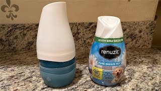 Renuzit Gel Air Freshener  Pure Breeze Pet [upl. by Eelinej]