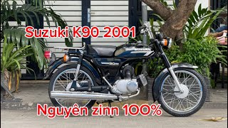 Suzuki K90 2001 Japan Nguyênn zinn 100 2 thì máy zin êm mạnh [upl. by Artap]