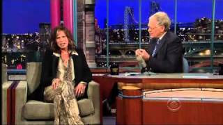 Steven Tyler on the Late Show with David Letterman [upl. by Morlee]