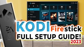 Complete KODI setup guide for FIRESTICK 2023 [upl. by Atival]