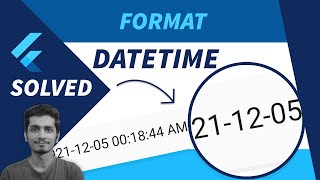 How to Format DateTime in Flutter [upl. by Oek]