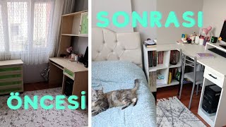 KENDİN YAP Mobilya Boyama  DOLAP Boyama Kızım Odasını Yeniledi 😍Ülper İle Her Şey👍vlog [upl. by Nolahp]