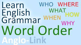 Word Order Sentence Structure  English Grammar Lesson Part 1  B1Intermediate [upl. by Hannibal]