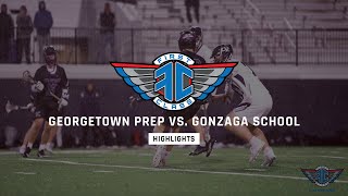 Highlights  Georgetown Prep vs Gonzaga School  2023 Lacrosse [upl. by Nillok]