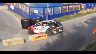 RALI CEREDIGION 2024  RALLY 2 CARS FLAT OUT [upl. by Scharff]