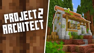 PROJECT ARCHITECT 2 Minecraft Modpack  EP 1 Starter Home [upl. by Ubald]