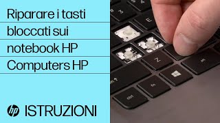 Riparare i tasti bloccati sui notebook HP  Computers HP  HP Support [upl. by Nilhsa]