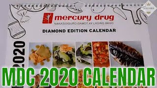 MERCURY DRUG DIAMOND EDITION 2020 CALENDAR [upl. by Allana]