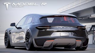 TESLA Model R 2023 Concept by Zephyr Designz [upl. by Nnairol539]