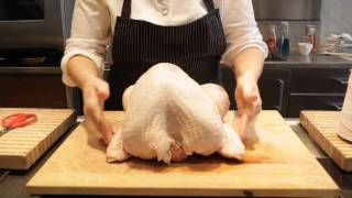 Trussing a Turkey for Thanksgiving [upl. by Mireielle]