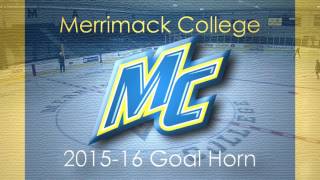 Merrimack College Warriors 201516 Goal Horn [upl. by Bone]