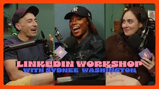 LinkedIn Workshop w Sydnee Washington  Seek Treatment  412 [upl. by Yenhpad]