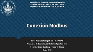 Conexión Modbus TCPIP entre CODESYS y Factory IO [upl. by Esbenshade170]