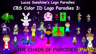 CBS Color ID Logo Parodies 3 The Chaos of Parodies Part 2 [upl. by Rabush347]