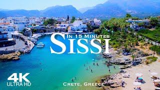 SISSI 🇬🇷 Σίσι Sisi Drone Aerial 4K  Crete Κρήτη Ελλάδα Greece [upl. by Elocal]