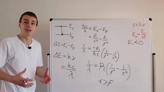 Rydberg Formula Derivation Bohr Model Energy Levels and Photon Emission [upl. by Howlyn]