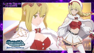 DanMachi Battle Chronicle PC  Ais Wallenstein NewFallen Snow Princess Gameplay [upl. by Aliuqaj]