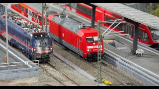 Märklin H0 Modelleisenbahn  Erste Zugfahrten [upl. by Notyrb345]