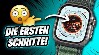 Apple Watch Ultra  Die ersten 19 Dinge die du tun musst SOFORT 😳⌚ [upl. by Omolhs650]