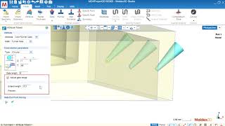 Moldex3D R17 Studio｜Adjusting Tunnel Gate Area [upl. by Eleazar971]