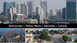 Brazzaville  PointeNoire  Libreville  Luanda  Congo Gabon Angola  Central Africa [upl. by Attenna493]