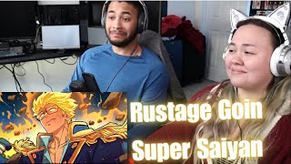 RUSTAGE  SUPER SAIYAN ft PureOJuice Official Music Video Reaction [upl. by Tomaso740]